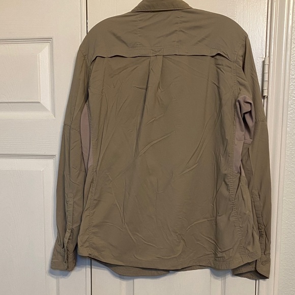 REI Khaki Outdoor Shirt - Picture 6 of 8